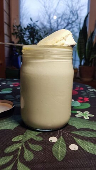 Сметана из сливок Джерсийских коров