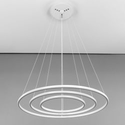 Citilux Неон Смарт CL731A090E RGB Умная подвесная люстра Белая