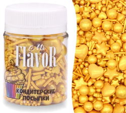 Посыпка Mr.FlavoR "Ассорти золотое", 50 гр