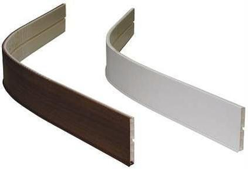 Угловой универсальный элемент Цоколь 100 ламин. дуб Венге, L-1,2м