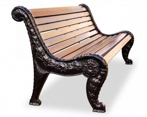 Скамейка чугунная Дубравушка