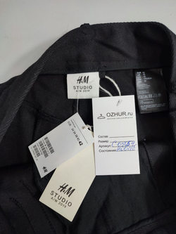 Юбка H&M черная мини 42 размер, новая