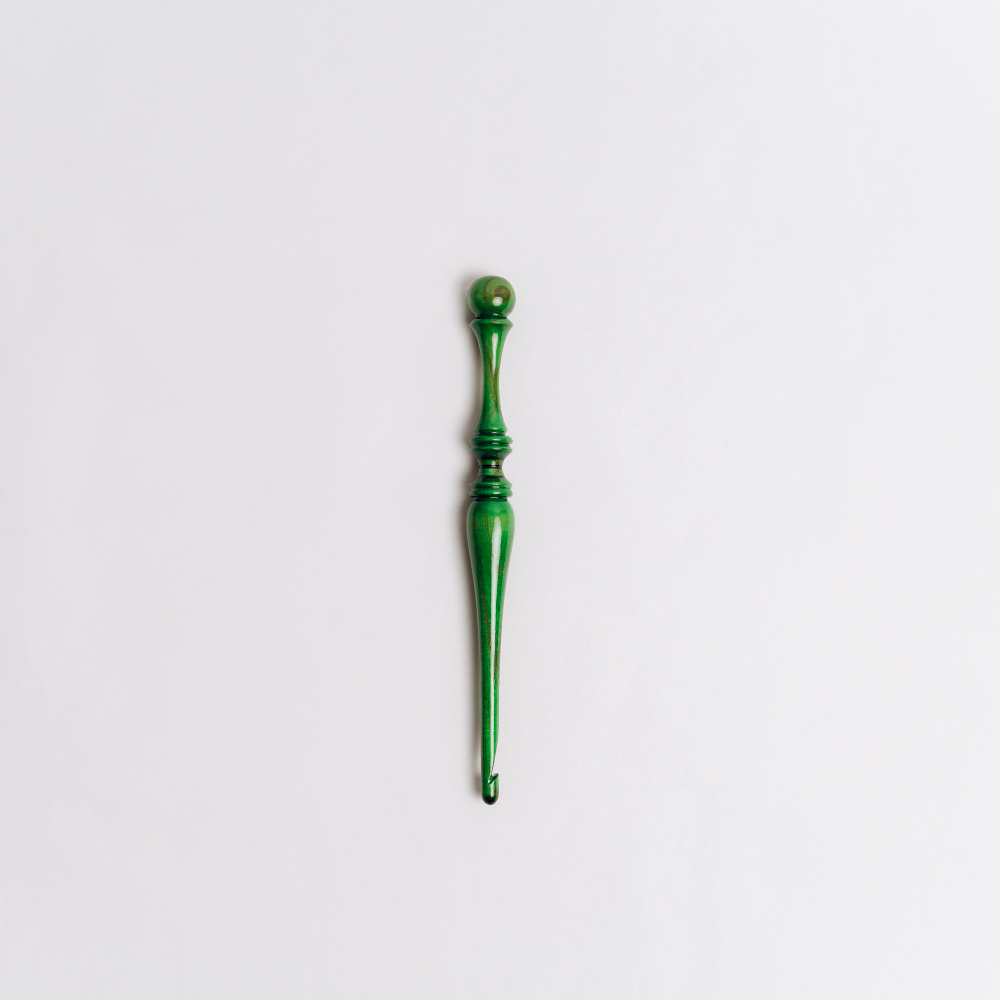 Деревянный крючок для вязания из древесины клена 6 мм. K325