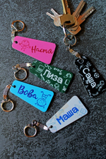 брелки с именем для детей