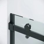 Душевая дверь Grossman Classic 110 100.K33.04.110.42.00 стекло прозрачное/профиль графит сатин