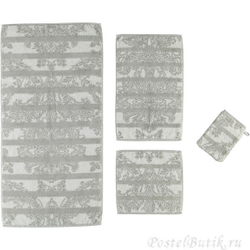 Полотенце 80х150 Cawo Noblesse 1024 Jacquard серебро