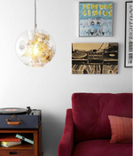 Pendant design lamp Tangle Globe by Artecnica (Black)