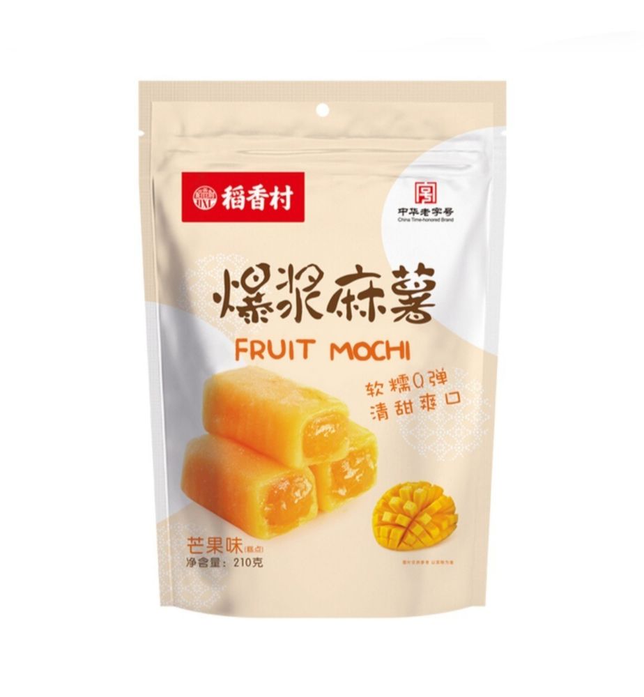 Рисовое пирожное Моти Daoxingcun со вкусом манго 210 г