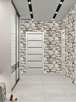 Обои Камни 2 бумажные моющиеся 0,53х10м Брянские обои