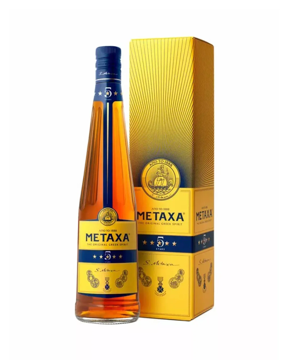 Metaxa 5*, 0,7 л.