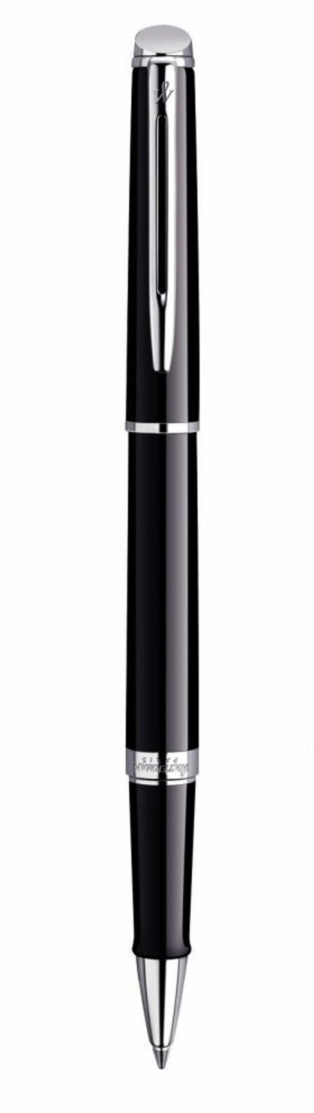 Ручка-роллер Waterman Hemisphere, цвет: Mars Black/CT, стержень: Fblk