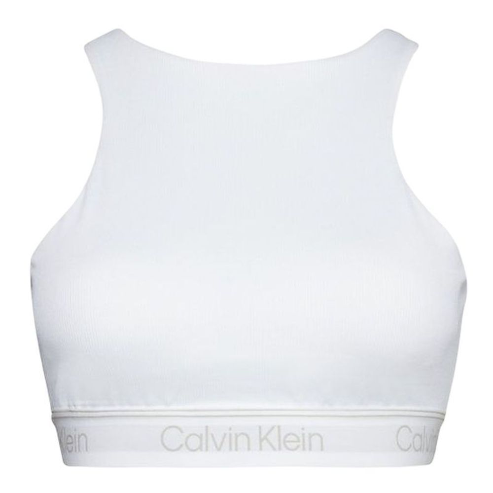ТОП теннисный Calvin Klein Medium Support Sports Bra - bright white