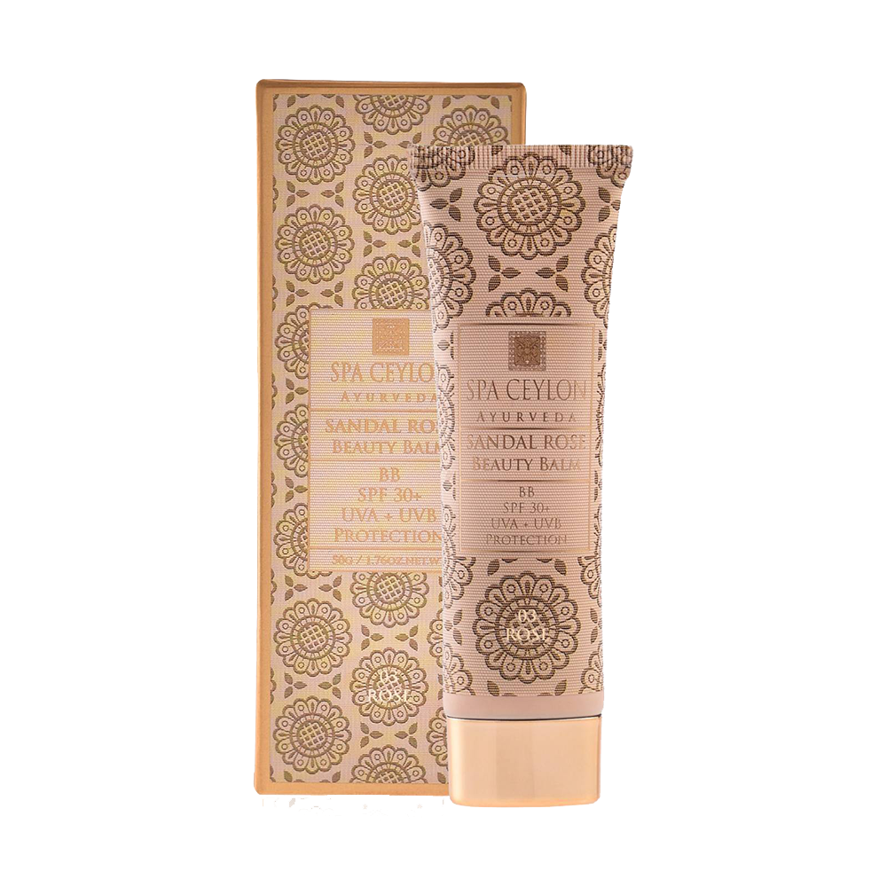 Увлажняющий бальзм для лица "Сандал и Роза" - натурально-бежевый (50гр)