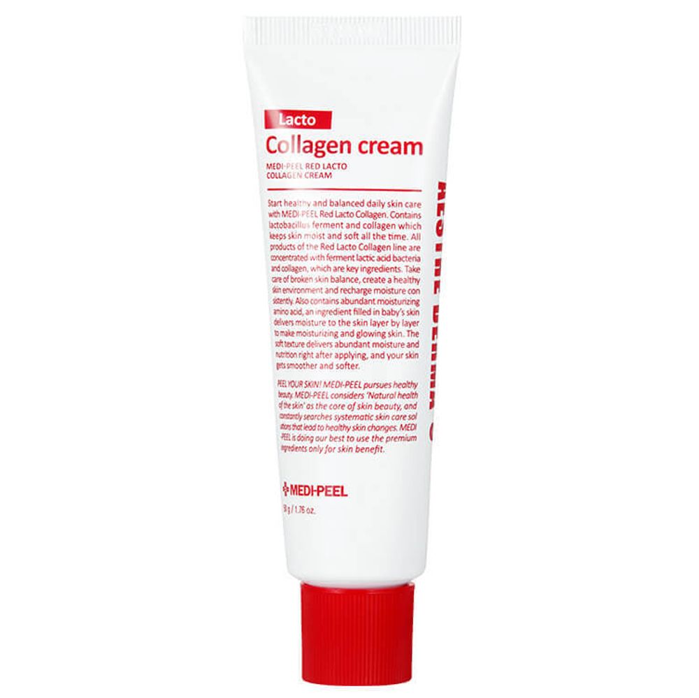 Укрепляющий крем с коллагеном и лактобактериями - Medi-Peel Red Lacto Collagen Cream