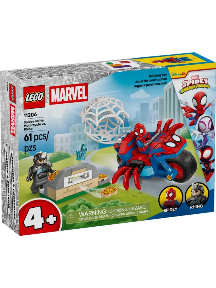 Конструктор Marvel 11206 Человек-паук против Носорога