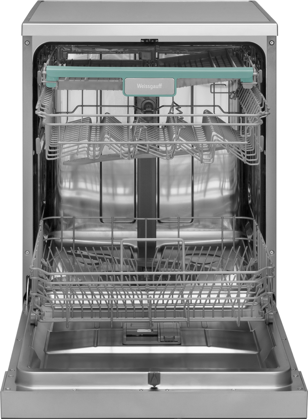 Отдельностоящая посудомоечная машина WEISSGAUFF 60см DW 6138 INVERTER TOUCH INOX (429984)