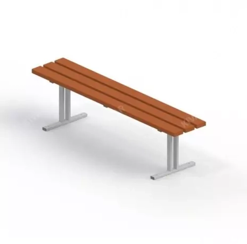 Скамья уличная без спинки