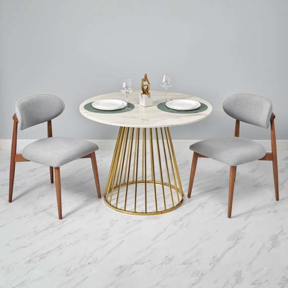 Стул Mod, орех, бежевое букле