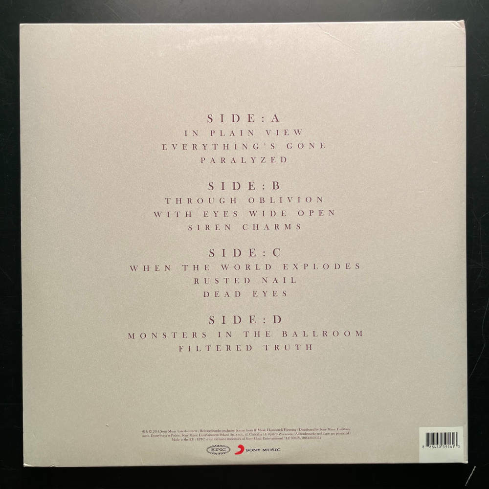 In Flames ‎– Siren Charms 2LP (Европа 2014г.) White