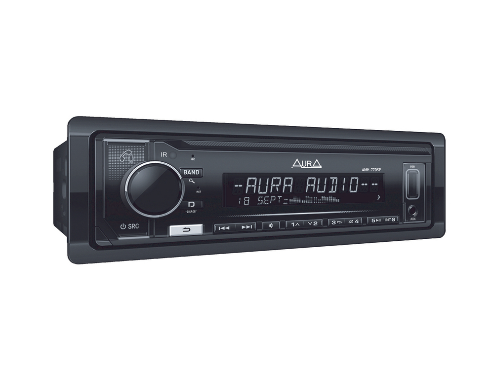 Головное устройство Aura AMH-77DSP Black Edition - BUZZ Audio