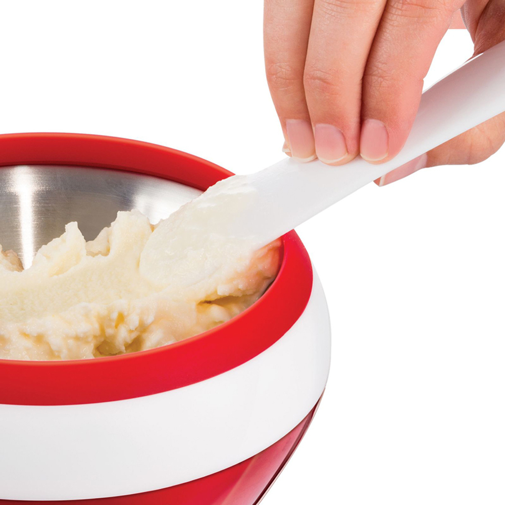 Мороженица ice cream maker красная