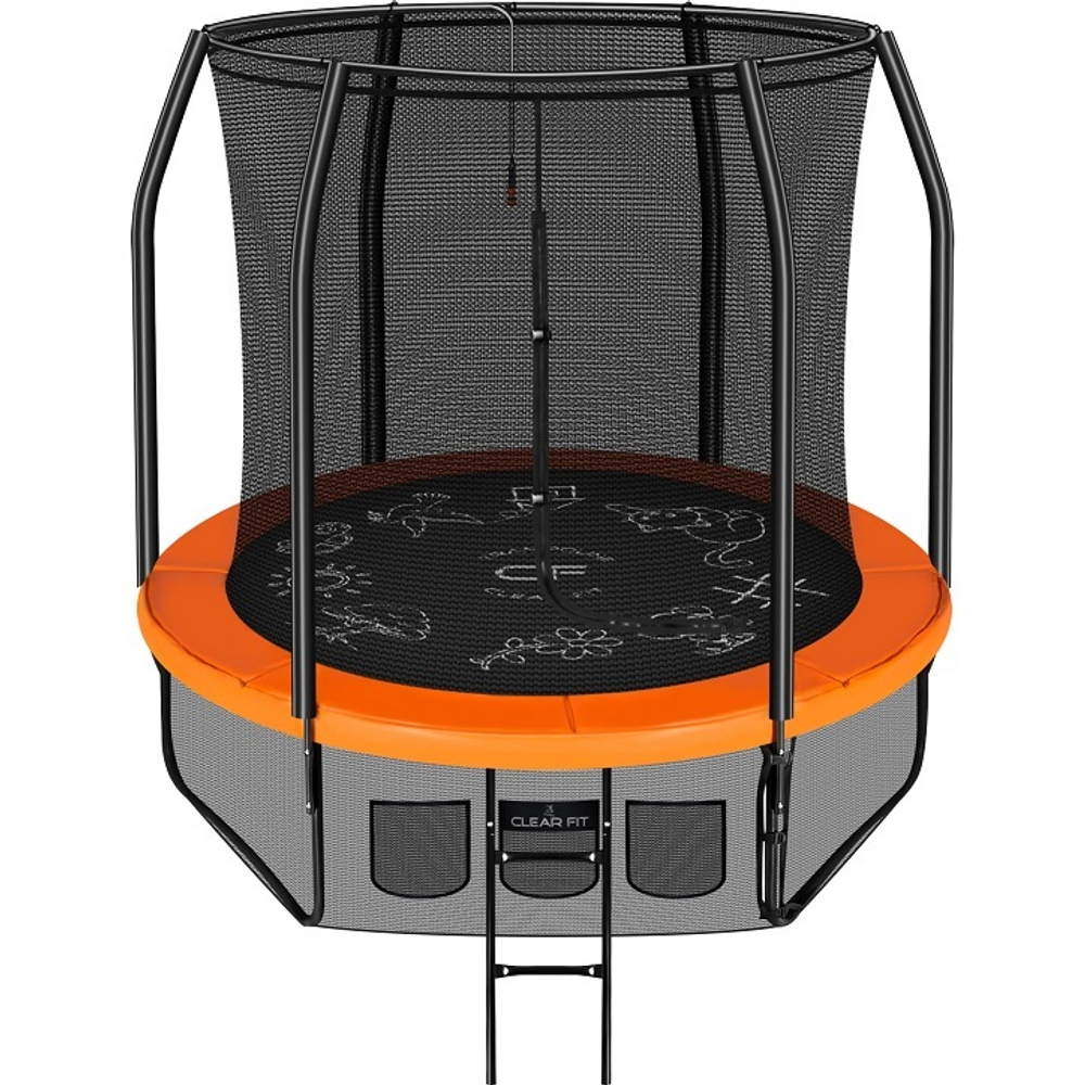Батут clear fit familyhop 8ft