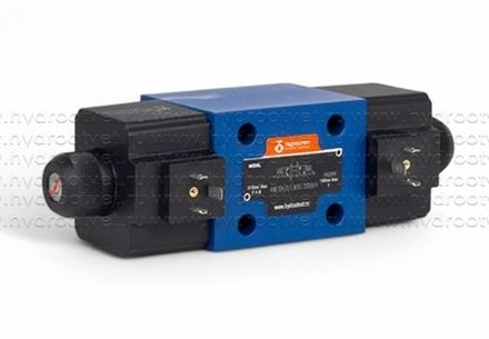 4WE10H31/CW110-50N9K4 - Гидрораспределитель золотниковый Ду 10 с электроуправлением W110, схема H (14), возврат - пружинный