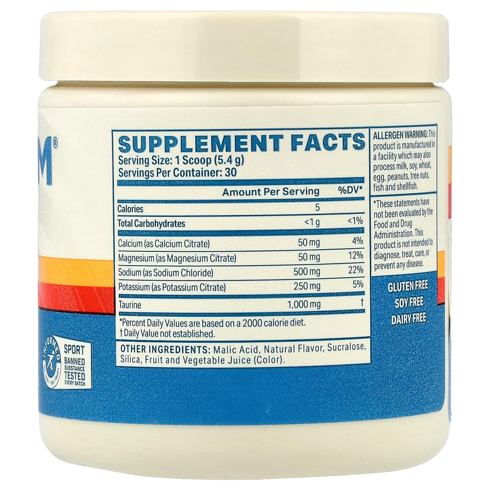 Podium Nutrition, соль и электролиты, с вкусом клубники, 162 г (5,71 унции)