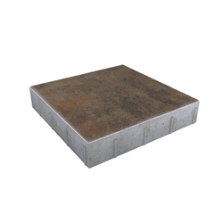 Тротуарная плитка КВАДРАТ 500х500 мм - Листопад гранит Клен