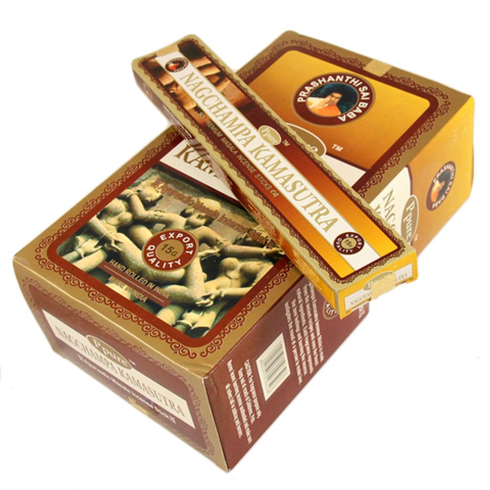 Ppure Nag Champa Kamasutra Благовоние-масала Камасутра, 15 г