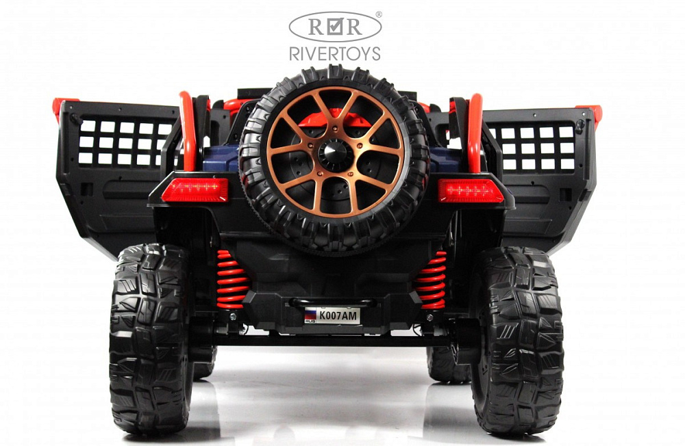 Детский электромобиль RiverToys K007AM черный