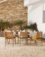 Стул Hanzel для сада из массива акации