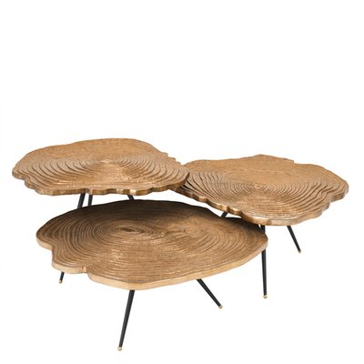 Журнальный столик Coffee Table Quercus set of 3 арт.111461
