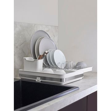 Сушилка для посуды atle раздвижная большая, белая