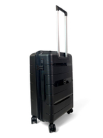 Средний чемодан Mironpan 23102, Черный, M+