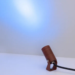 Светильник KT-RAY-COLOR-R42-6W RGB (RS, 25 deg, 12V) (Arlight, IP67 Металл, 3 года) 053630