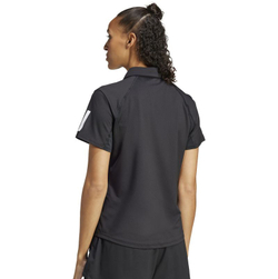 Женское теннисное поло Adidas Club Climacool 3-Stripes - black