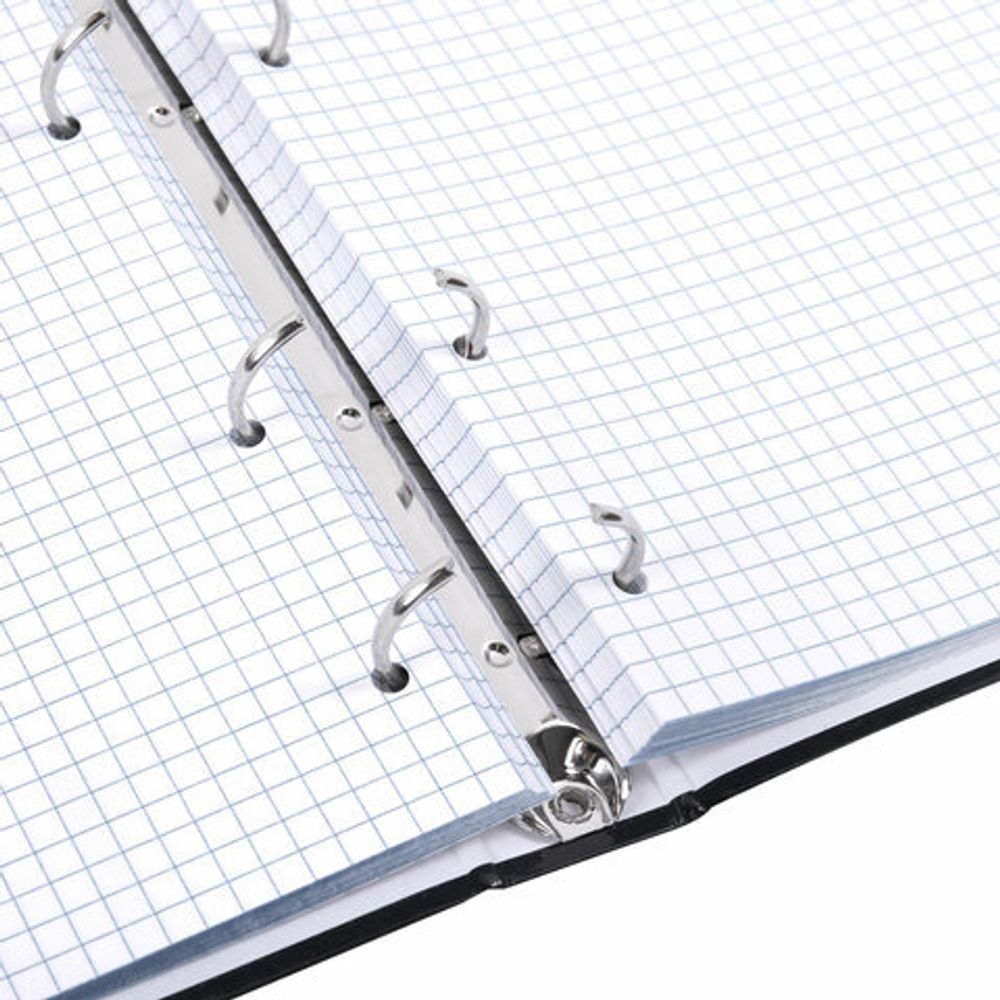 Тетрадь на кольцах А5 165х215 мм, 120 листов, твердый картон, клетка, BRAUBERG, "Dark", 404709