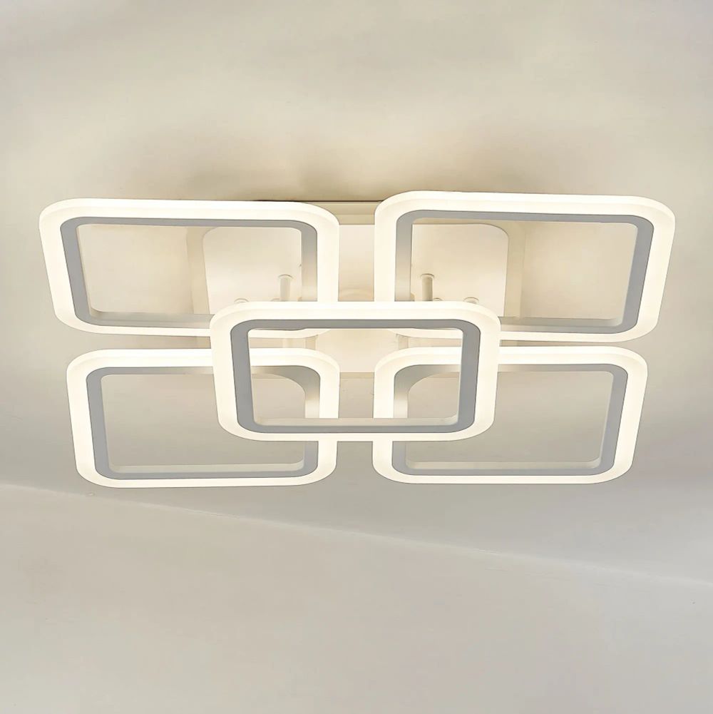 Citilux Марсель Смарт CL232A150E RGB Умная люстра Белая