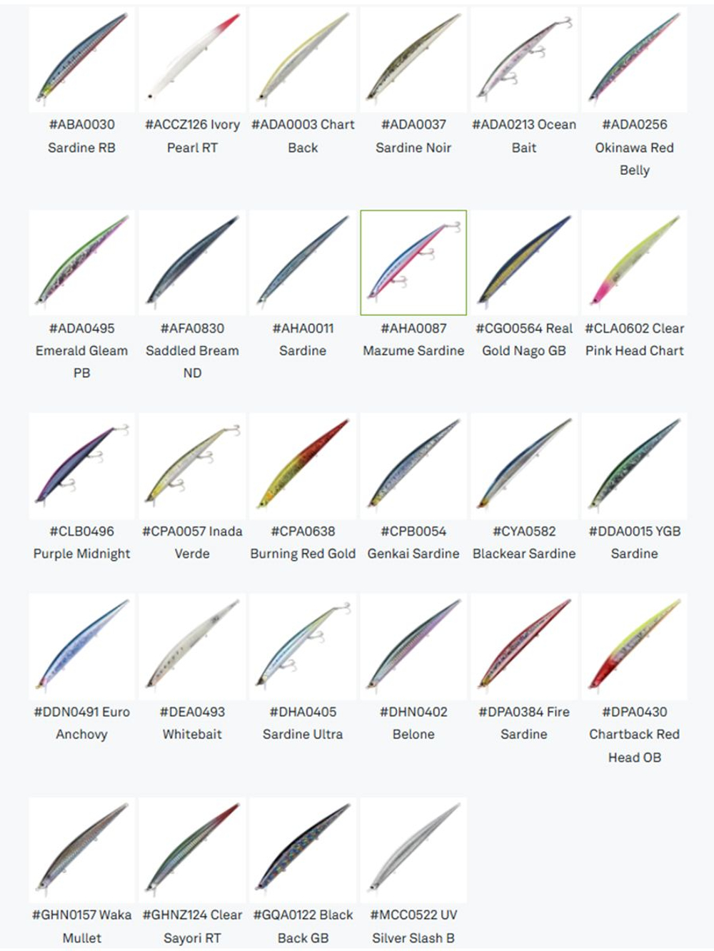 Воблер DUO Tide Minnow Slim 175 Flyer, DHA0405 Sardine Ultra, 175 мм, 29 г, тонущий, минноу