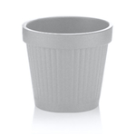 Горшок для цветов "РИМ" 5,7 л серый мрамор