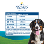 Nordic Naturals, добавка для поддержки суставов с омега-3, для собак, костный бульон, 30 жевательных таблеток, 150 г (5,29 унции)