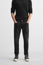 Джинсы skinny fit с разрезами