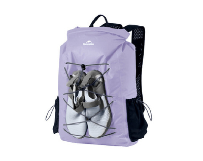 Рюкзак туристический Naturehike 18 л, ПВХ, фиолетовый