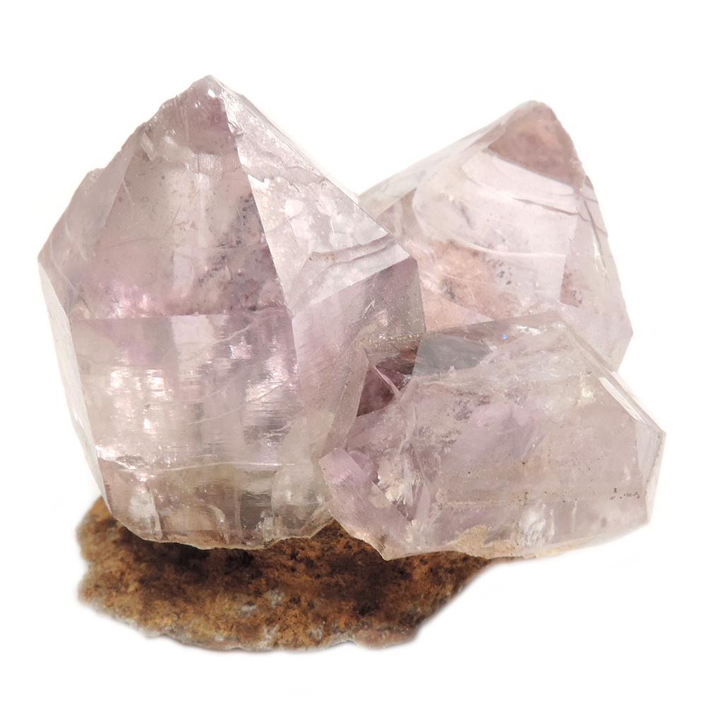 Сросток кристаллов аметиста (Карабаш) асс.