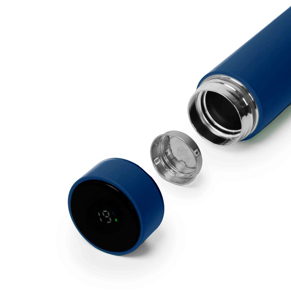 Термос MARK LED soft touch