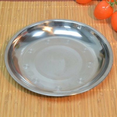 Тарелка 18см десертная нерж 250мл