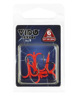 Крючки Vido Craft ST-36 BN "Тройник крашеный" (5шт/уп)