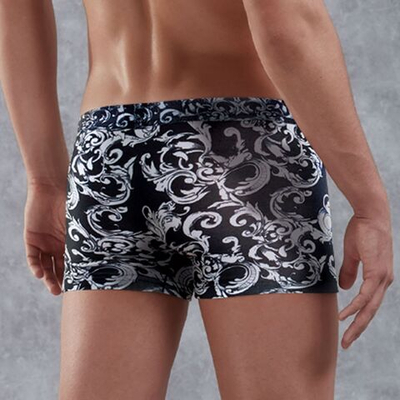 Мужские боксеры Doreanse Rococo (Размер: XL) (Цвет: черный с белым)