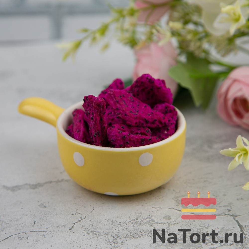 Питахайя (Pitaya, Красный дракон), слайсы, 250 гр.